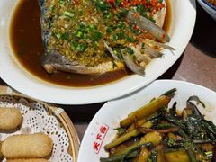 双椒鱼头-天下客饭店(中山路店)