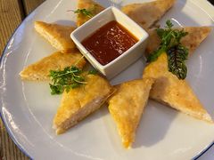 月亮虾饼ShrimpPancakes-Golden Lily河内巴黎法越料理餐厅(建国西路店)