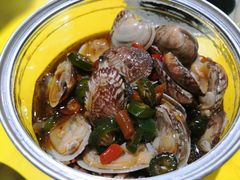 -老红桥炸灌肠牛肚锅烧烤(定福庄店)