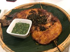 傣家香茅草烤罗非鱼-云腾食府·云南菜