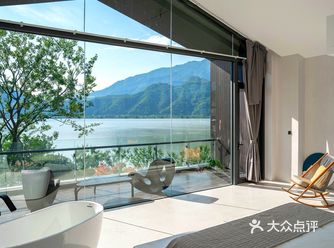 首发杭州小众周边游全江景无边泳池度假