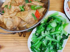 干锅土豆片-鱼乐岛餐厅·户外花园主题餐厅