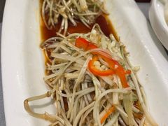 白灼溧阳白芹-狮王府淮扬菜(新街口友谊店)