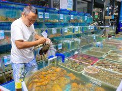水产区-锦里海景海鲜餐厅.三亚老字号(亚龙湾中心广场店)