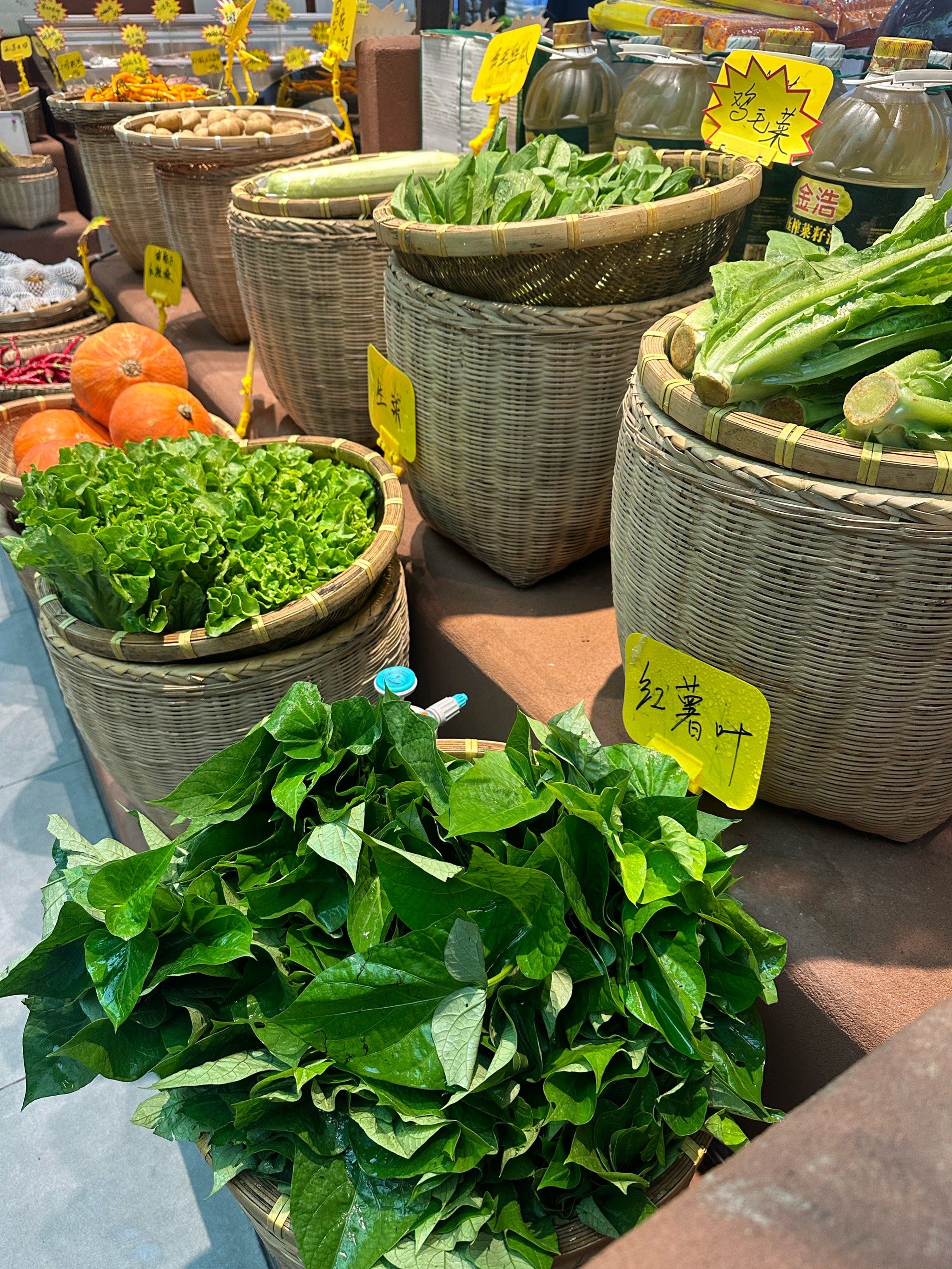 春天的蔬菜买起来