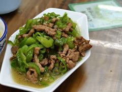 青椒肉丝面-雪琴面馆富安特色鱼汤面(城中花园店)