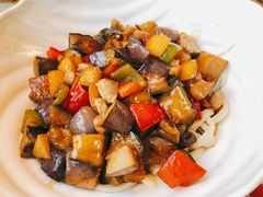 茄子肉丁拌面-文三里屯面馆(三里屯店)