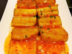 金牌蛋豆腐-刘胖子家常菜·蹄花焖藕(兴业店)