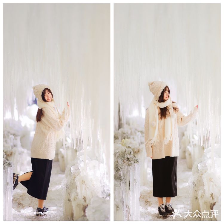 在无锡也能拍到冰天雪地啦～无锡探店黄杨居冰凌世界