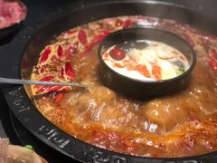 子母锅-老酉火锅(阳明古镇店)