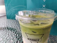冰激凌抹茶拿铁-Manner Coffee(光大安石中心)