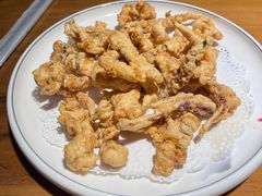 炸鱿鱼条-晚归月亮湾私家菜(临邑路店)