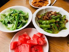 辣椒炒肉-肖记公安牛肉鱼杂馆· 省级非物质文化遗产(仁和路店)