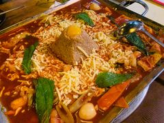 鱼饼火山炒年糕-包装马车·韩国料理·포장마차