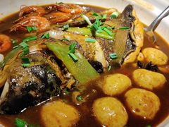 招牌鱼双宝捞饭-卢大鲜鱼头捞饭(美利广场店)