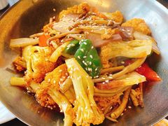 干锅花菜-枣子树素餐厅(铂金城店)