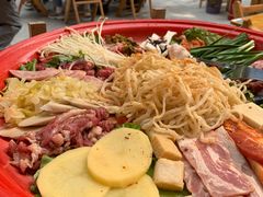 -陈叉子钢盆烤肉(中原万达店)