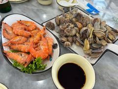 葱姜花蛤-海香园饭店