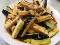 蛤蜊肉拌茄子-华春餐馆(鱼山路店)