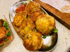 月亮虾饼-白仁仔· 活烤海鲜 宵夜(豫园店)