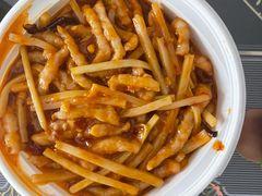 鱼香肉丝-大鸭梨烤鸭(金色漫香店)