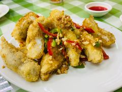 椒盐九肚鱼-毛记饭店