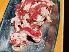 招牌雪花肥瘦-老炉家木炭烤肉(长江国际店)