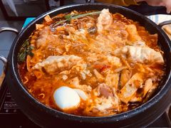 芝士年糕锅-吾里.春川家韩国料理(万达店)