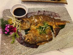 煎黄花鱼-天鲜阁·海鲜粤菜·33年老字号(石槎白云站店)