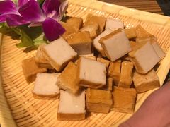 烤鱼豆腐-小泥炉烤肉烧烤大排档