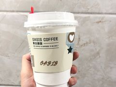 柠檬绿茶热-Oasis coffee燕谷咖啡(公信店)