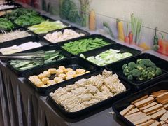 自助取餐区-香园自助小火锅