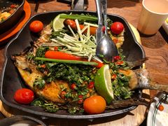 香茅草烤罗非鱼-云海肴·汽锅鸡·云南菜(美罗城店)