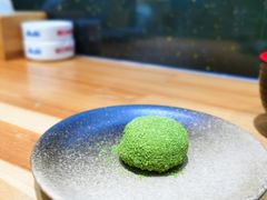 抹茶大福-鳗道乐日本料理