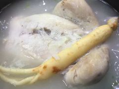 -梨花参鸡汤