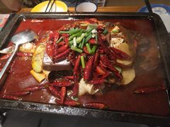 -探鱼·鲜青椒爽麻烤鱼(苏宁广场店)