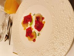 挪威烟熏三文鱼水晶黄瓜香槟奶油-福楼法餐厅FLO