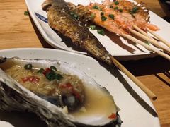 -路边摊小炉子烧烤