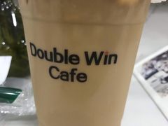 清水白桃冰拿铁咖啡-Double Win Coffee(建国中路店)