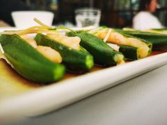 葱油秋葵-野蔓果·山野菜(西湖景区·龙井茶田店)