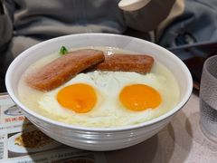 火腿双蛋公仔面-金桔香港茶餐(宝安大厦店)