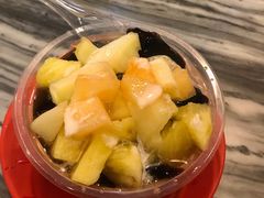 白凉粉杂果-玫瑰甜品(文明路店)