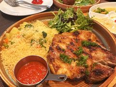 烤鸡腿配中东小米饭-ALAMEEN阿拉伯餐厅(三里屯店)