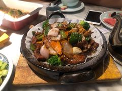 铁板牛仔骨-小菜园新徽菜(南通崇川金鹰店)