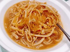 酸萝卜炒粉-谷语中餐厅