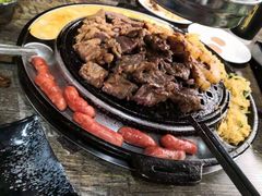 -丹东肥蚬子炭火烤肉(黎明湖店)