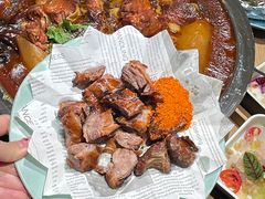 -街角等你.大连海鲜烧烤.经典铁板海鲜串(西安路店)