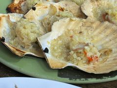 蒜蓉烤超大扇贝-贞姨美食·老字号海鲜大排档