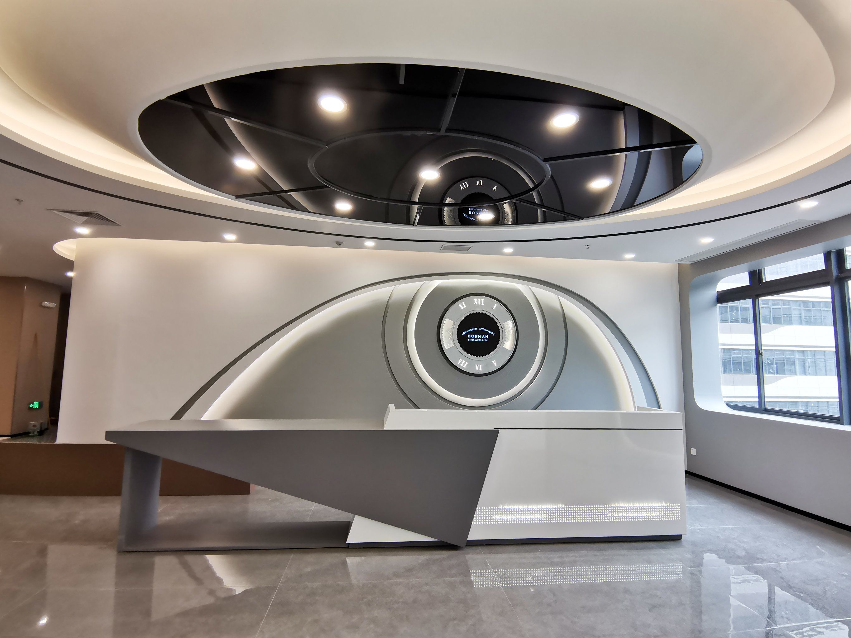 钟表办公展厅装修设计案例方案分享