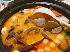 糟粕醋海鲜锅-香香海南菜餐厅